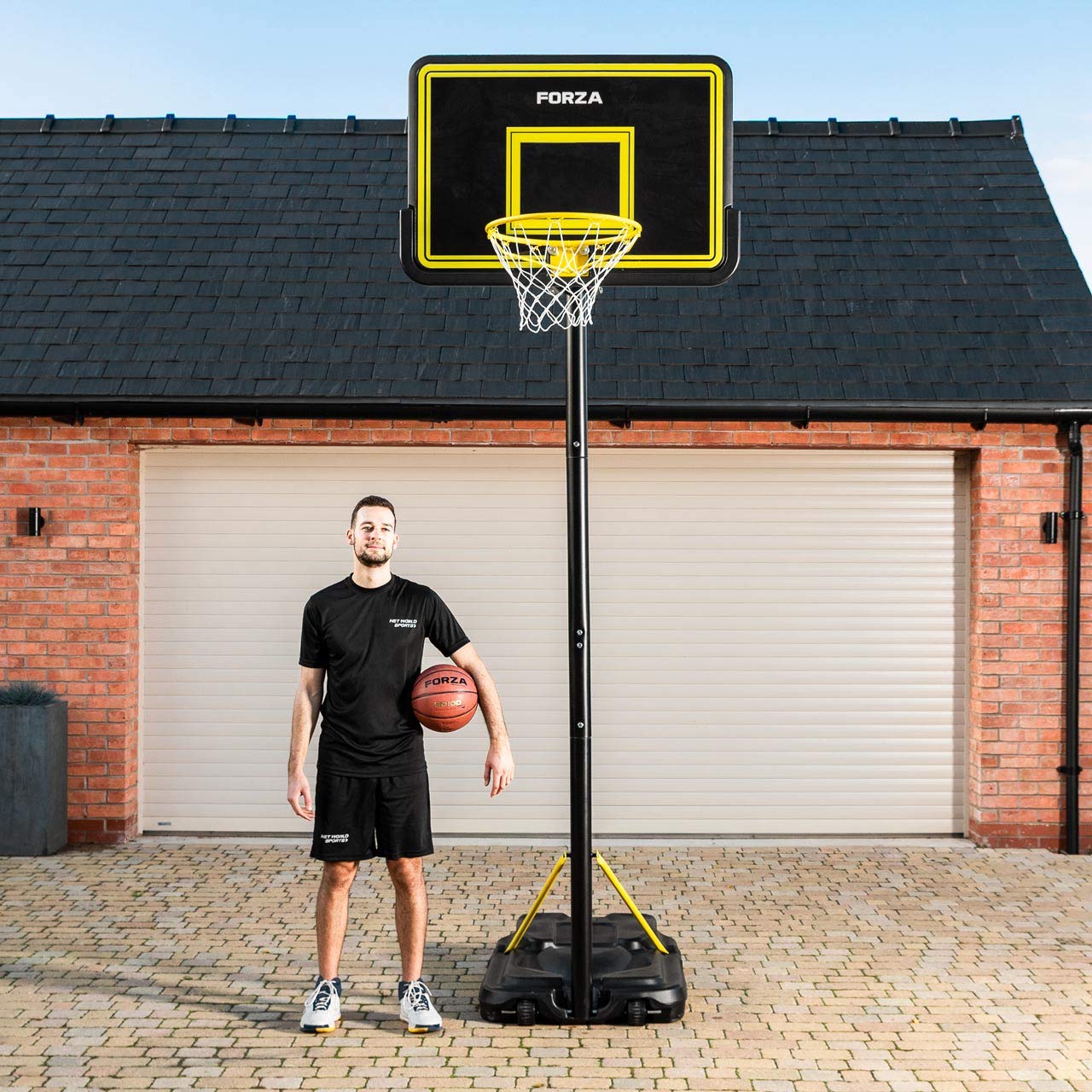Basketball Optional Accessories FORZA Adjustable Basketball Hoop And
