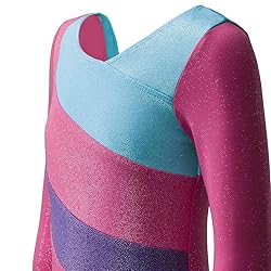 DAXIANG Gymnastics Leotards for Girls, Long Sleeve