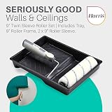 Harris Seriously Good Walls & Ceilings Twin Medium Pile Paint Roller Set 9" view 5