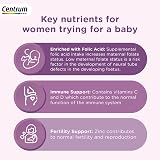 Centrum Conception Vitamins for Women Fertility 400μg Folic 30 Tablets view 3