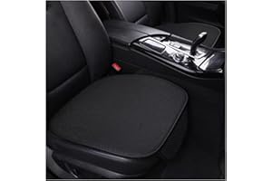 AUCELI 2 Pcs Car Seat Cushion Pad, Universal Anti-Slip Drivers Seat Covers Protector, Breathable Comfort Auto Front Seat Cushion Mat, Vehicle Interior Accessories for Truck, SUV, Van