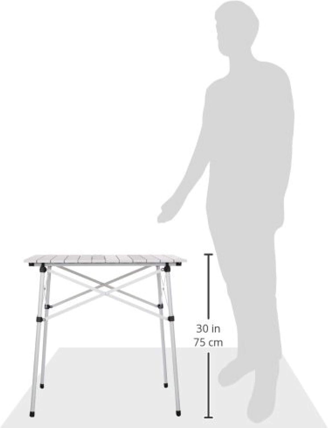 Coleman Camping Table | Compact Roll Top Aluminum Table : Camping Tables : Sports & Outdoors