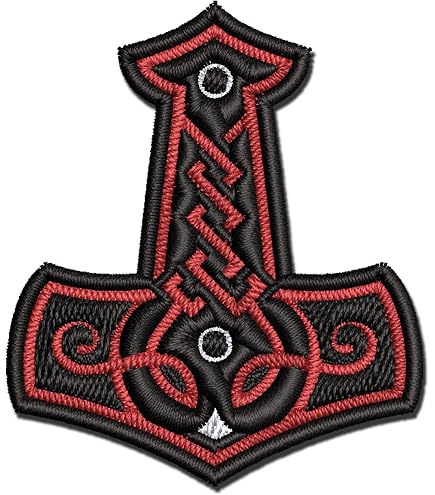 Thor‘s Hammer Mjolnir Aufbügel-Patch – Nordisc Produktbild-Vorschau 6