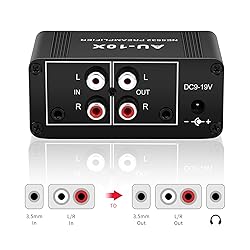 AtNeDcVh Mini Small Stereo Audio
