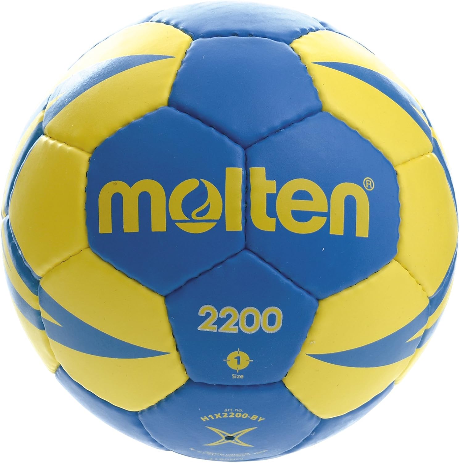 Molten Unisex's Handball Ball H3X2200BY, Blue/Yellow, 1 Sports & Outdoors