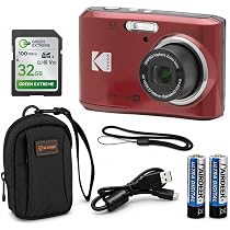 Amazon Canada: Kodak PIXPRO FZ45-RED 16MP Digital Camera 4X