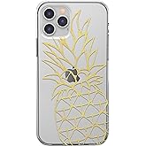 Casely iPhone 12/12 Pro Case | You're a Fine-Apple | Gold Pineapple Clear | Classic Ultra Slim Design