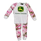 John Deere Baby Stuff John Deere Infant/Toddler Pajama Set Pink Camo