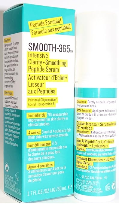 smooth 365 peptide serum