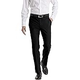 Calvin Klein Men's Modern Fit Dress Pants | Suit Pants for Men | Performance Stretch Fabric, Flat Front, Ready-to-Wear, Multiple Colors