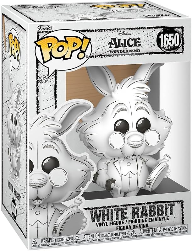 Funko POP! Disney Sketched: Alice in Wonderland - White Rabbit — Foto 1 von 7