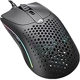 Glorious Model O V2 - Lightweight Gaming Mouse (Wired/Black) FPS Mouse w/ 26,000 DPI, 26K Sensor, 5 Programmable Buttons, Hig