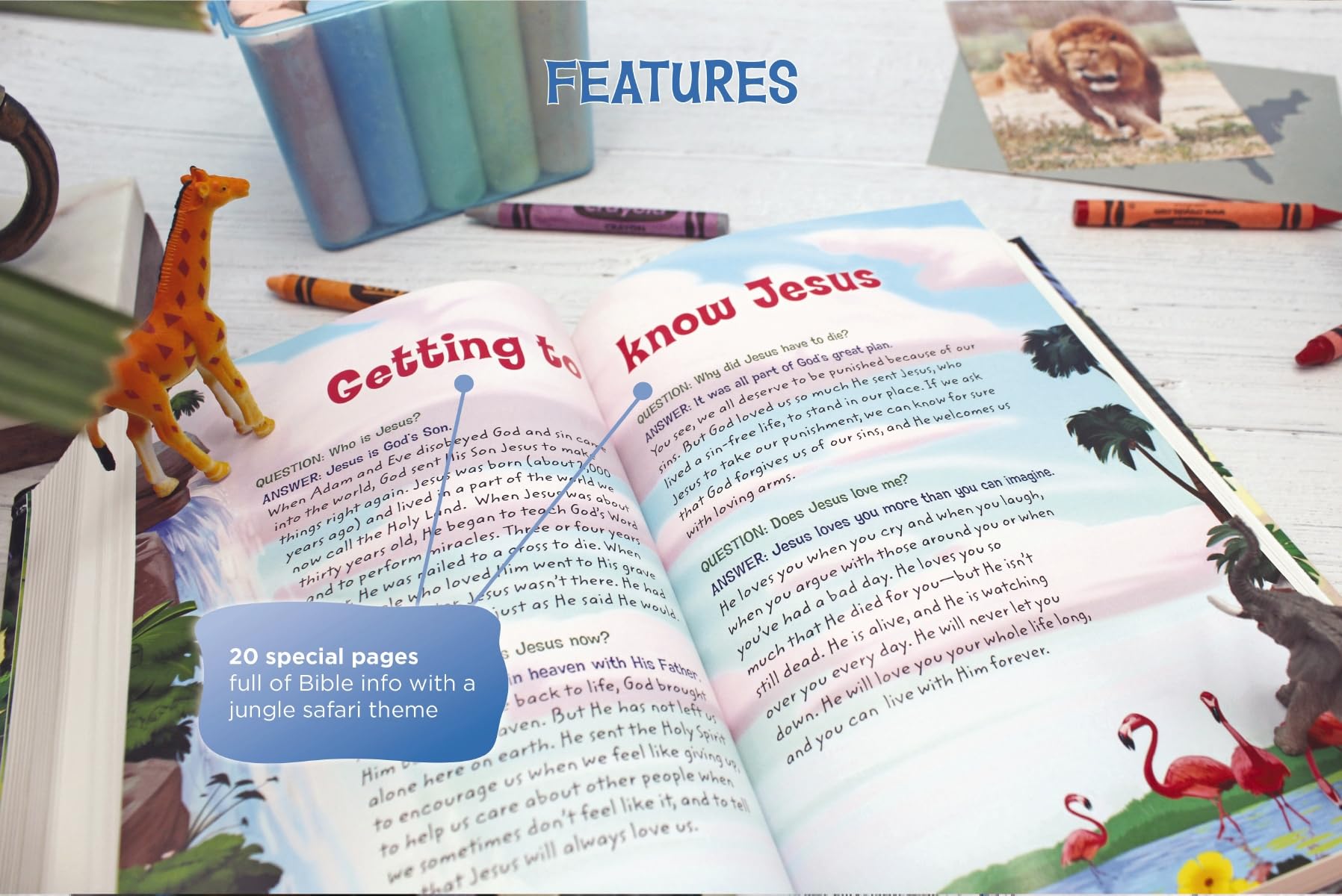 NKJV, Adventure Bible, Leathersoft, Pink, Full Color NKJV, Adventure Bible, Leathersoft, Pink, Full Color Imitation Leather