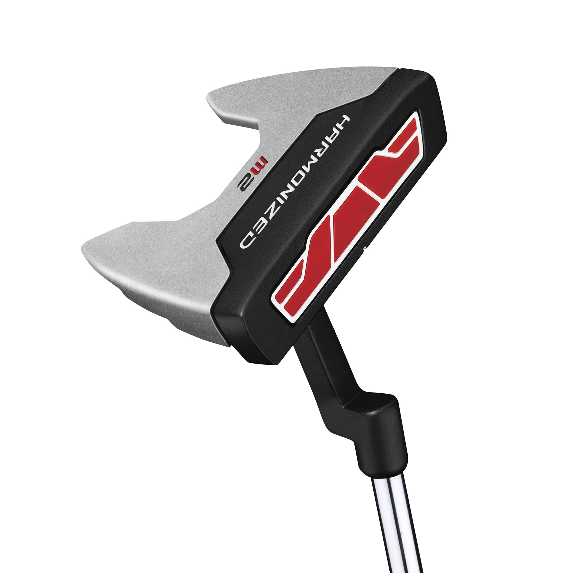 Wilson Men's Putter (Right Hand), Length: 89 cm (35 in), Beginners to advanced players, 830 g, HARMONIZED M4 PUTTER Men's Right Hand, Black/Red, WGD604000