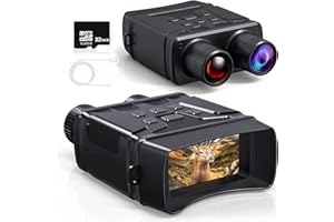 ZIYOUHU Night Vision Goggles Adult Night Vision Binoculars,Military Digital Infrared Goggles with Night Vision,8X Optical Zoom for Dark environments Night Vision Scope for Day and Night