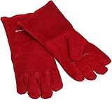 AB Tools D Ash Rake Scraper with Heat Resistant Gloves for Wood Burner Coal BBQ view 5