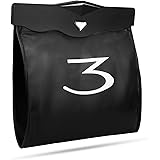 BASENOR Tesla Model 3 Trash Can PU Leather Garbage Bin