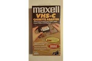 Maxell VHS-C Adapter