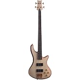 Schecter Stiletto Custom-4 Electric Bass (4 String, Natural Satin)