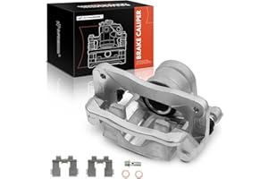 A-Premium Disc Brake Caliper Assembly with Bracket Compatible with Select Hyundai Models - Santa Fe 2007 2008 2009 - Rear Right Passenger Side