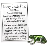 Ganz Lucky Little Frog Charm with Story Card!