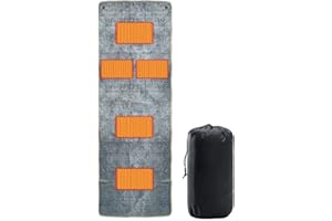 Heated Sleeping Bag Pad, USB Heated Sleeping Bag Liner for Cold Weather, 5/6 Zone Portable Camping Heating Blanket with 3 Tem