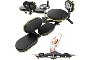TDH Leg Stretcher, 220LBS Stretcher Machine,200° Adjustable Split Machine for Ballet, Dance,Yoga, Flexibility Stretching Equipment to Relieving Leg Muscle & Hamstring Tightness,Exercise for Everyone