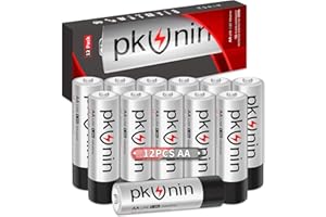 Ocvrszsw AA Batteries 12 Pack LR6 1.5V Alkaline Double A Battery, 12-Year Shelf Life