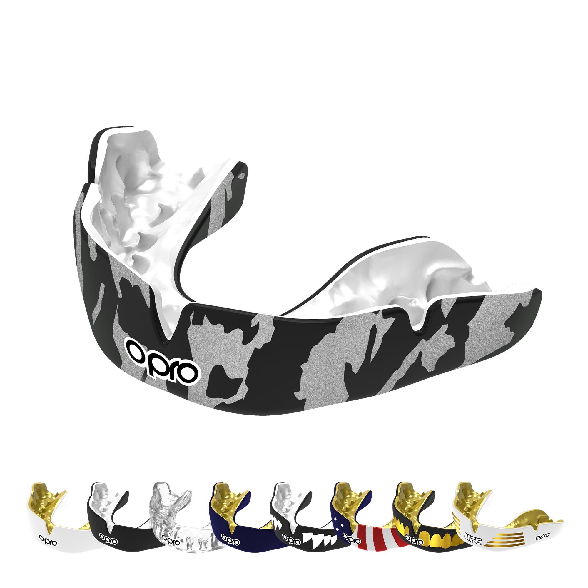 OPRO Instant Custom-Fit Mouth Guard, Dentist-Level