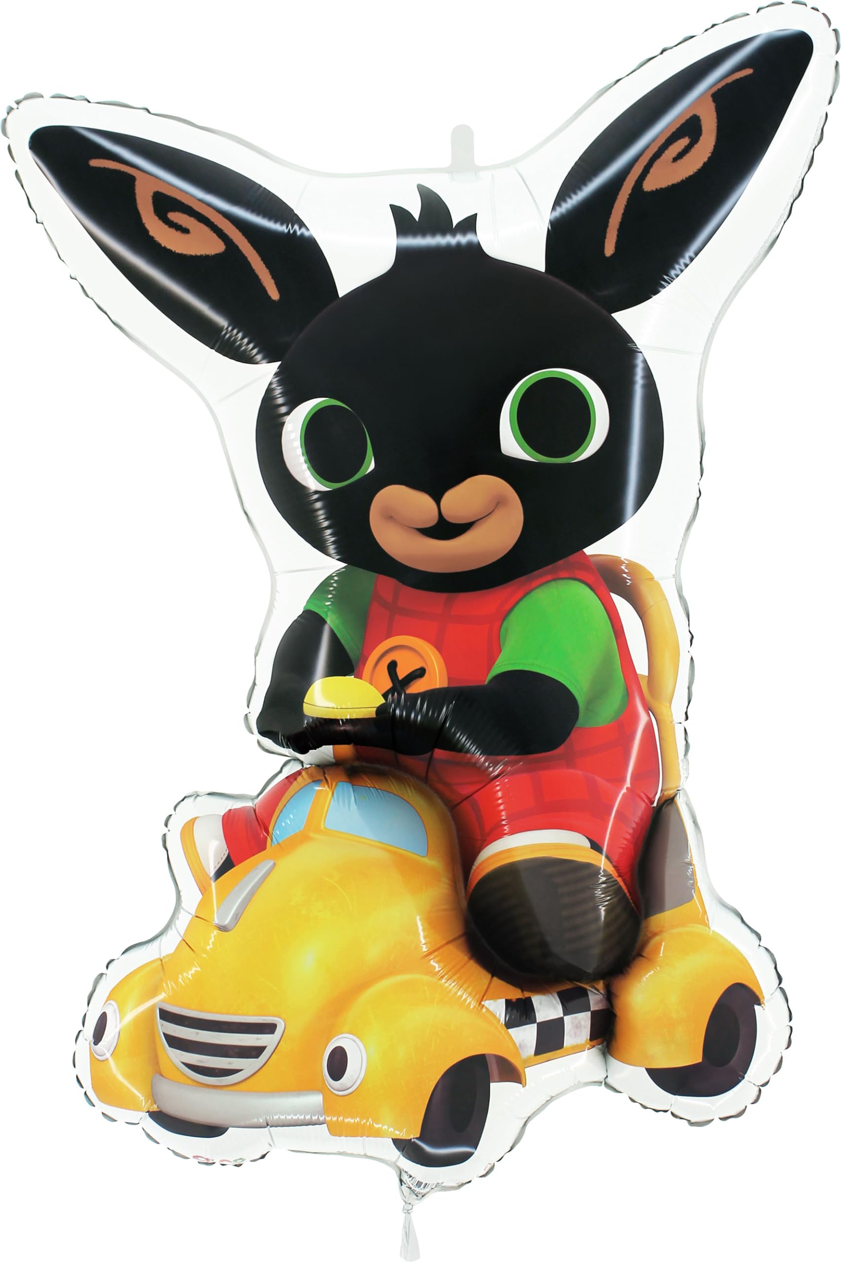 Toyland® 86cm (34") Bing & Talkie Taxi Shaped Character Foil Balloon - Kids Party Balloons