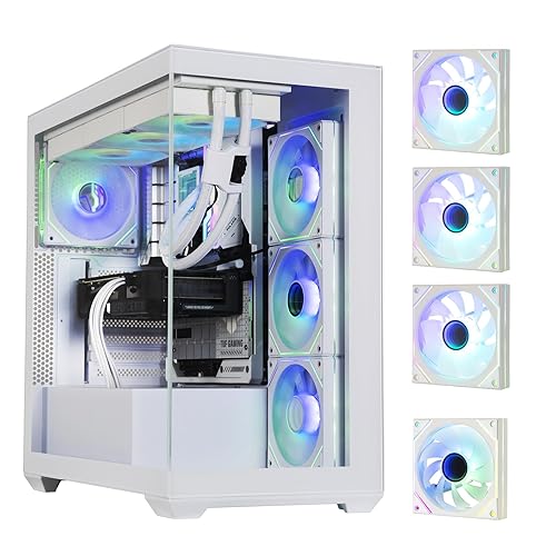 BitFenix CETO High AirFlow PC Gaming Case Black-Panoramic Tempered BitFenix CETO High AirFlow PC Gaming Case Black-Panoramic Tempered