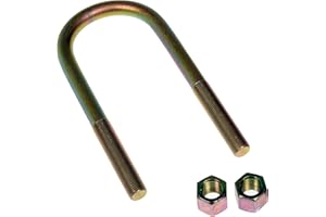 Dorman 660-122 U-Bolt 5/8 X 8 X 3 Inch Round, 2 Pack
