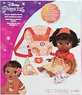 Disney Princess Moana Baby Doll with Carrier Set view 6