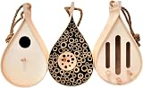 simpa Hanging Teardrop Wildlife Sanctuary Set Bug Hotel & Bird Box view 2