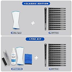 Geoleap Golf Grip Set of 13- Grips with 15 Tapes