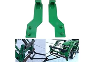 Spirrelab Tractor Loader Quick Tach Weld On Mounting Brackets Fit for John Deere Front Tractor Loaders