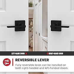 Kwikset Casey Dummy Door Handle, Single Sided Lever