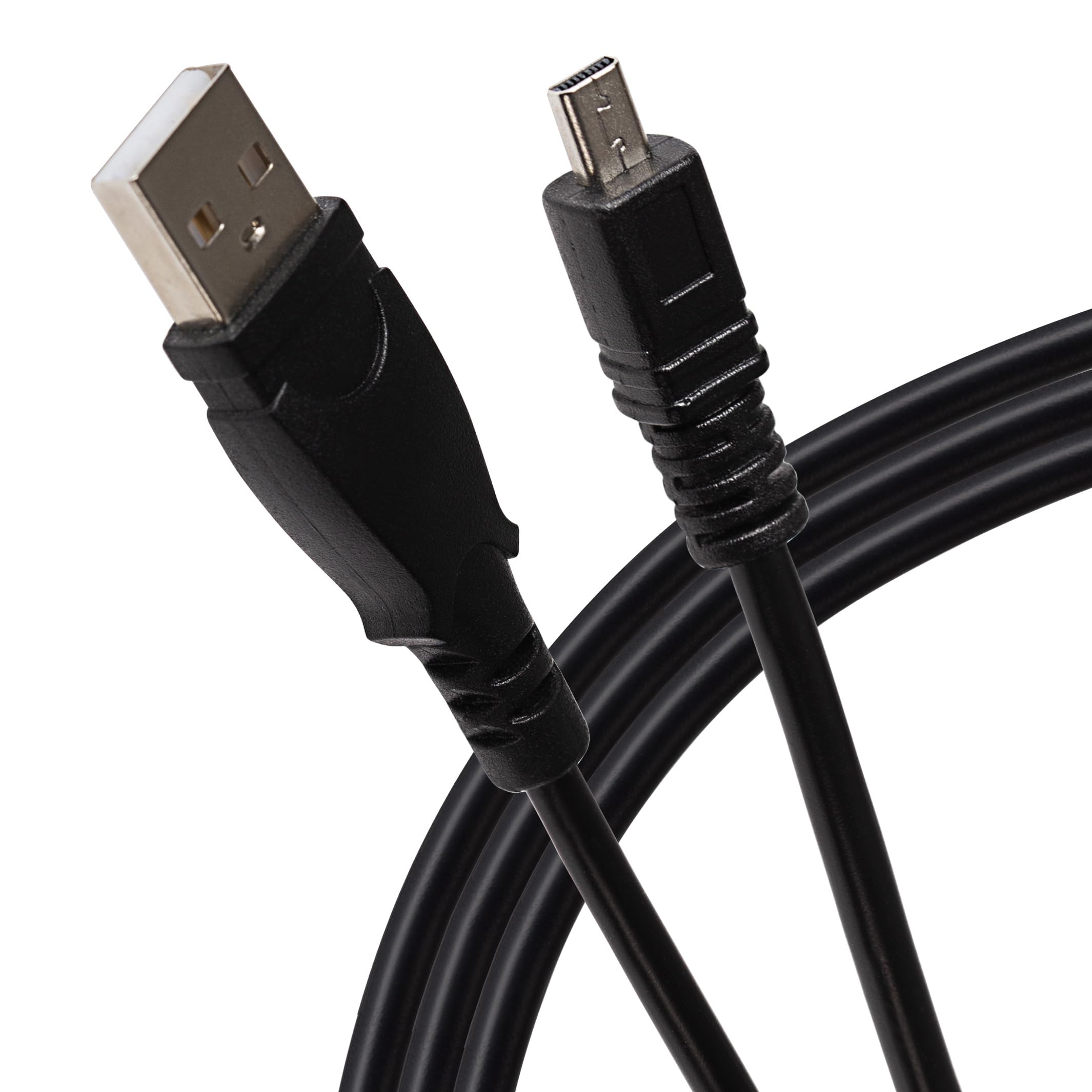 Maplin USB-A to 8 Pin Mini USB Cable 3m Black โ image 1
