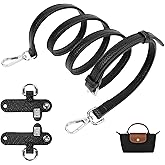 dadop Strap Kit Compatible with Longchamp Mini Bags - Leather Adjustable Purse Straps for Women's Mini Shoulder Bag