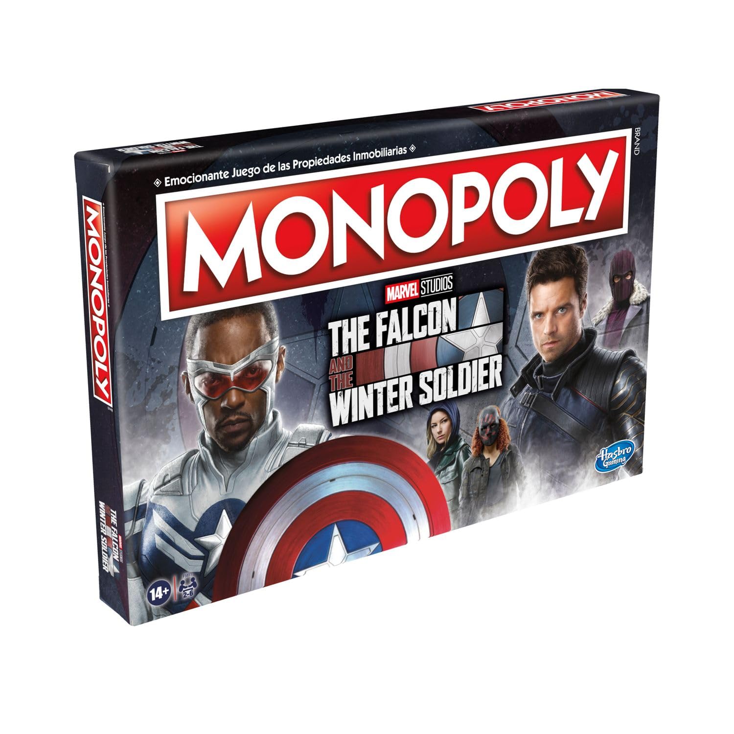 Hasbro - Monopoly Marvel The Falcon and the Winter Soldier Gaming