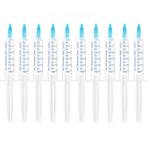 EZGO 10 Pack Teeth Whitening Gel Refills 22% Bleaching Gel, No Sensitive Teeth Whitener, Great for Sensitive Tooth Whitening, Carbamide Peroxide Teeth Whitening Gel, Mint Flavor (10X 5ML)