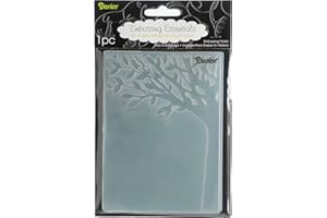 Darice 1218-40 Leafy Tree Trunk Embossing Folder, 4.25 by 5.75-Inch
