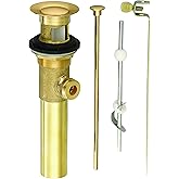 Gerber Plumbing Metal Pop-Up Drain Assembly with Lift Rod