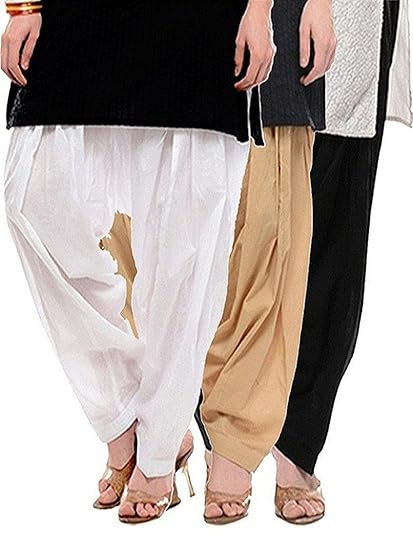 Women Cotton Patiala Salwar (Pants) for Women Free Size