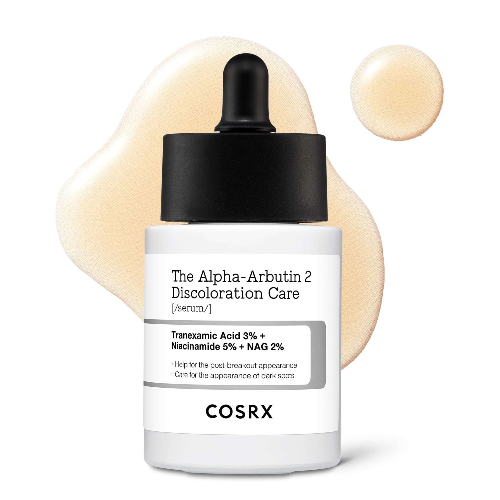 COSRX Alpha-Arbutin 2% Discoloration Serum with Tranexamic Acid 3% Anti-pigmentation Serum for Face with Niacinamide, Blemish Control, Dark Spot Corrector for Even Skin Tone Korean Skincare 50ml