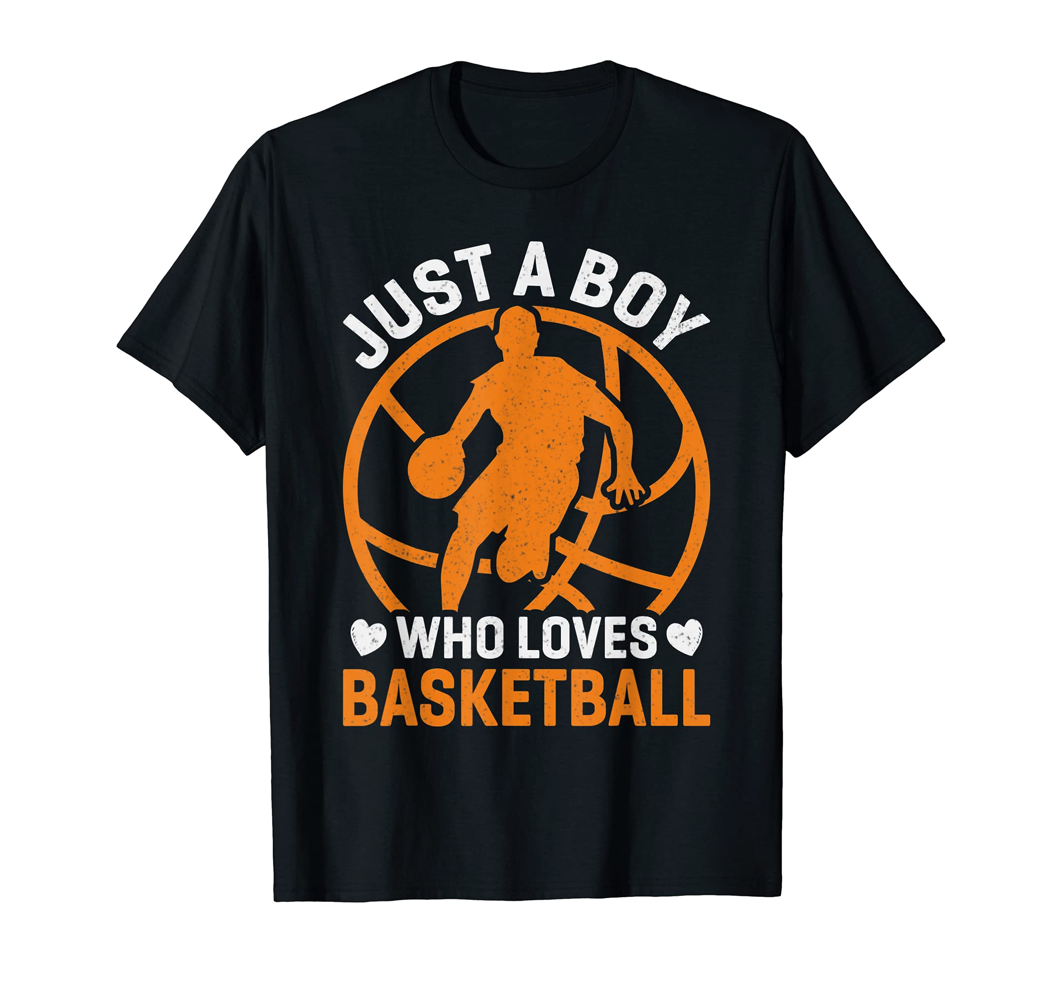 Boy Basketball Lover Cute Basketball Player T-Shirt