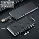 JJC 25-Slot Water-Resistant Memory Card Case with USB 3.0 Reader view 2