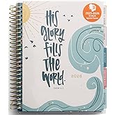 Katygirl - His Glory Fills the World 2025-2026 18-Month Devotional Planner (July 2025 - December 2026)