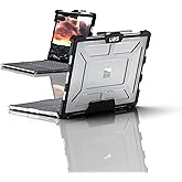 URBAN ARMOR GEAR UAG Designed for Microsoft Surface Laptop 5/4/3 Case 13.5" Plasma - Translucent Rugged Military Drop Tested Feather-Light Slim Laptop Protective Cover, Ice