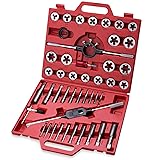 45-Piece Premium Large Size Tap and Die Set - SAE